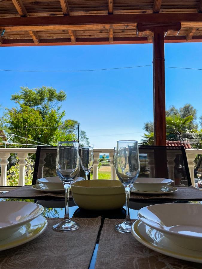 Casa Lia-Beach Front Villa Nea Kallikrateia Bagian luar foto